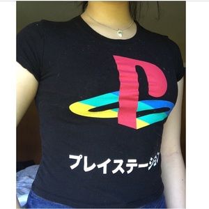 PS4 crop top
